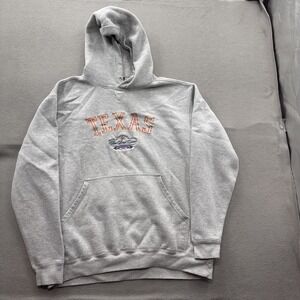 Texas Longhorns Hoodie Mens XL Gray NCAA Football Team Edition Rose Bowl 2006